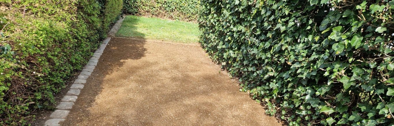 Rollrasen verlegen Haan – Bodenvorbereitung Rollrasen verlegen Haan – fertig vorbereitete Fläche